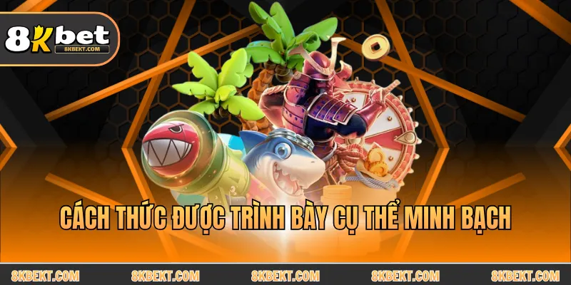 Cách thức được trình bày cụ thể minh bạch