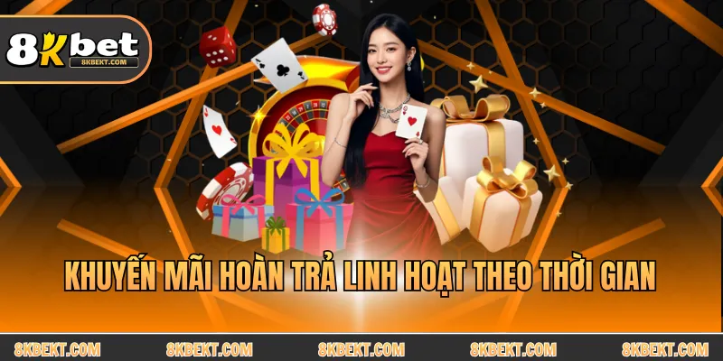 Khuyến mãi hoàn trả linh hoạt theo thời gian